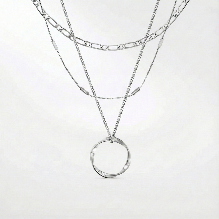 Otevřený trojřadý náhrdelník