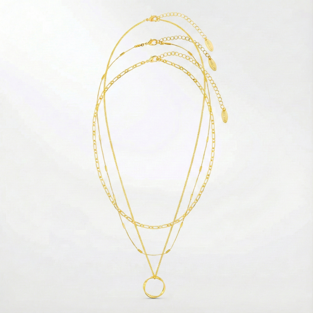 Otevřený trojřadý náhrdelník