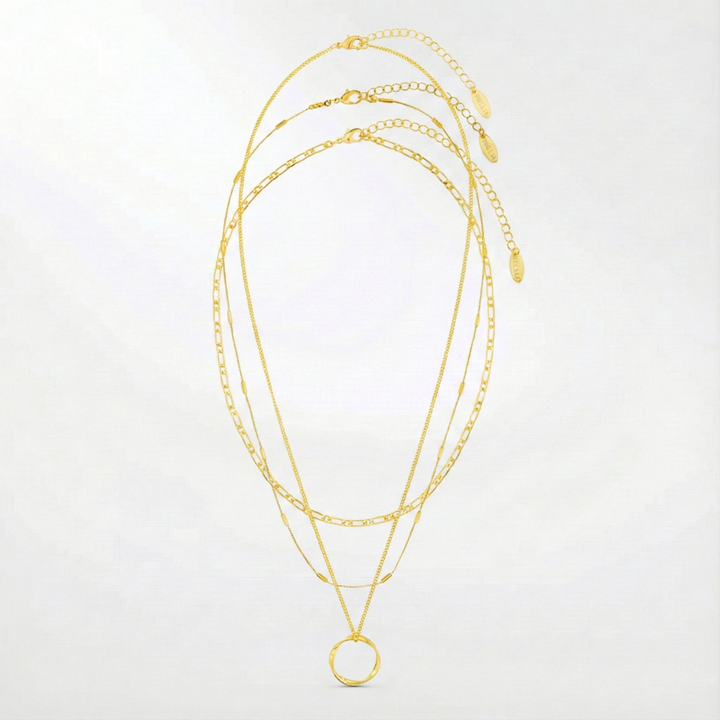 Otevřený trojřadý náhrdelník