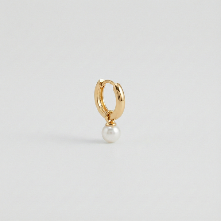 Valentina - Unikátní zlaté perlové náušnice