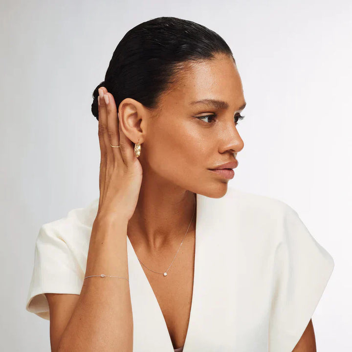 Náhrdelník Klára s moissanitovým kamenem