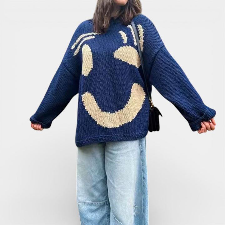 Marcelina – Oversize svetr z bavlny